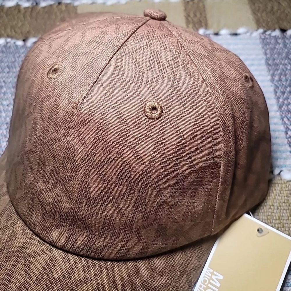 Michael KORS MK monogram logo baseball cap - Picture 3 of 8